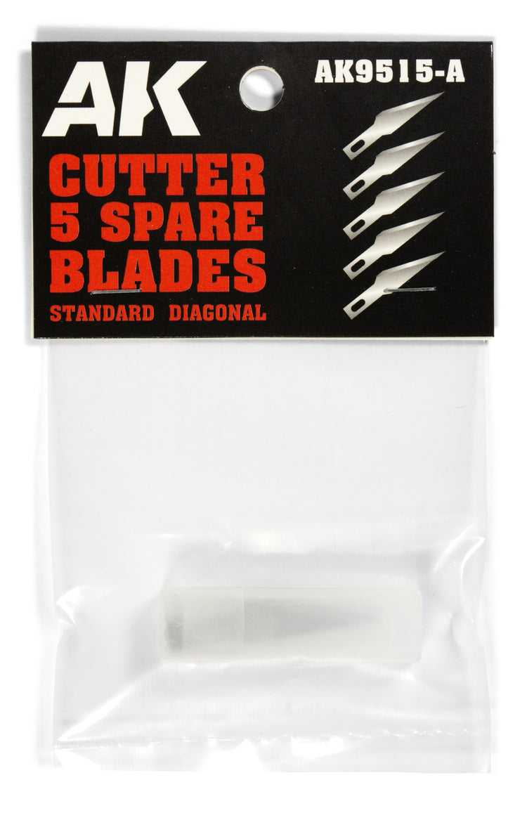AK Interactive Standard Diagonal (5 Spare Blades) Replacement