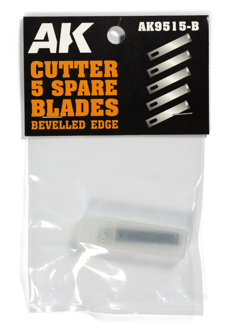 AK Interactive Bevelled Edge (5 Spare Blades) Replacement