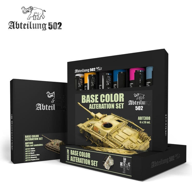 AK Interactive Abteilung502 Base Color Alteration Set [Original packaging]
