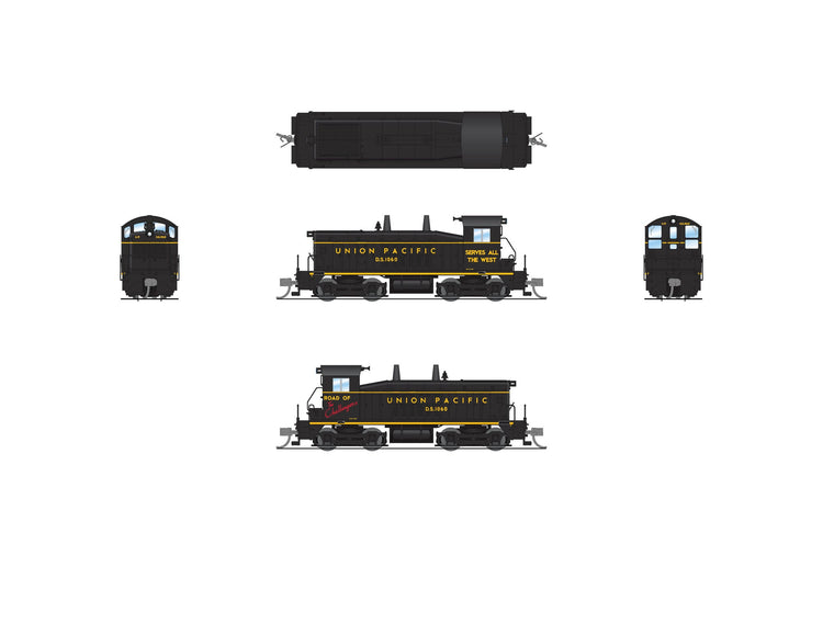 Broadway Limited N UP NW2 #1060