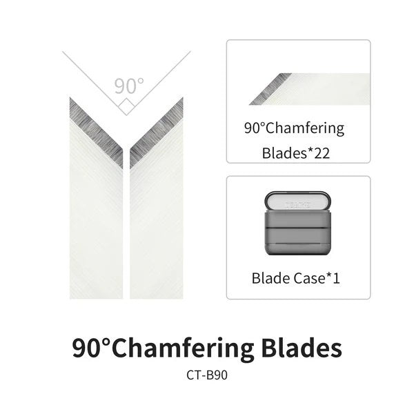 DSPIAE CT-B90 90° Chamfering Blades (for AT-CT)