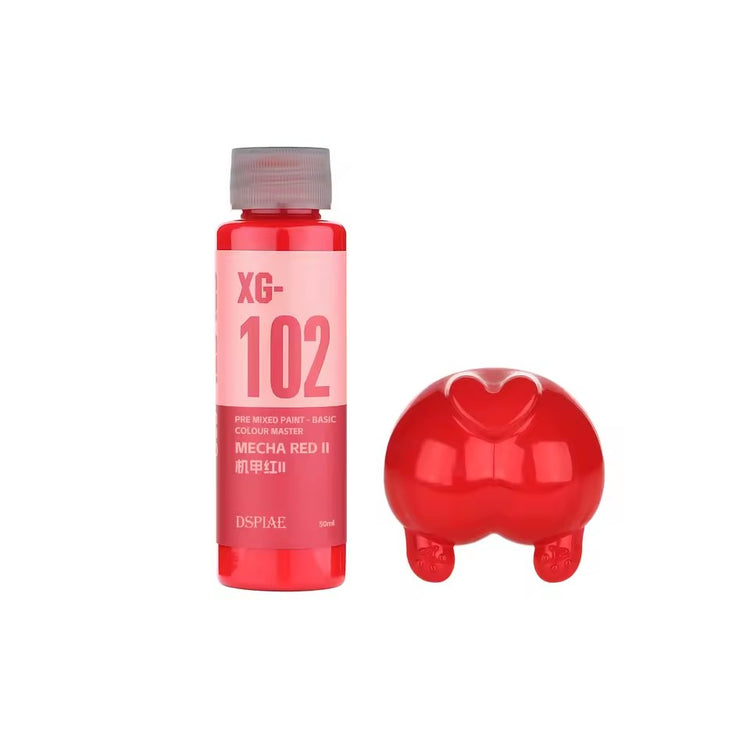 DSPIAE Water Based Pre-Mixed Paint - Mecha Red II