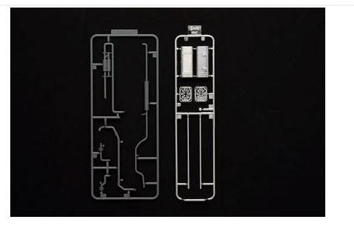 Fujimi 1/32 Highway Aesthetics Series No.8 (SP8) Set 4 Square Fuel Tank & Chimney Muffler Accessory Upgrade Parts