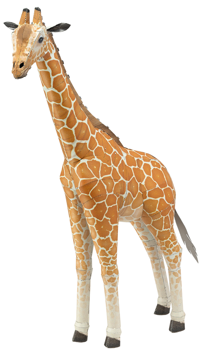 Fascinations Giraffe Metal 3D Model Kit