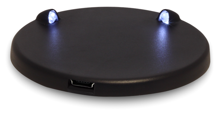 Fascinations Metal Earth Blue Light LED Display Base