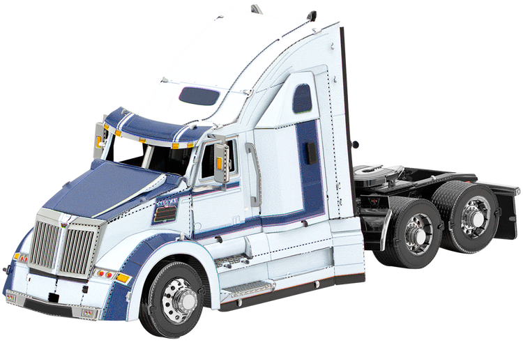 Fascinations Western Star 5700XE Phantom Truck 3D Metal Model Kit