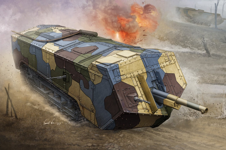 Hobby Boss Saint-Chamond Heavy Tank 1:35