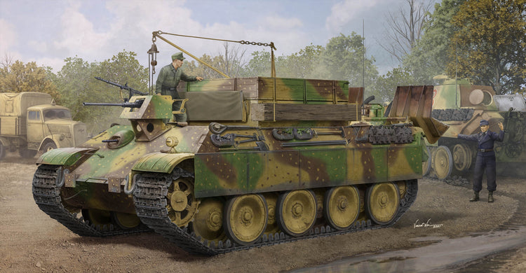 Hobby Boss 1/35 German Sd.Kfz.179 Bergepanther Ausf.G Late Version