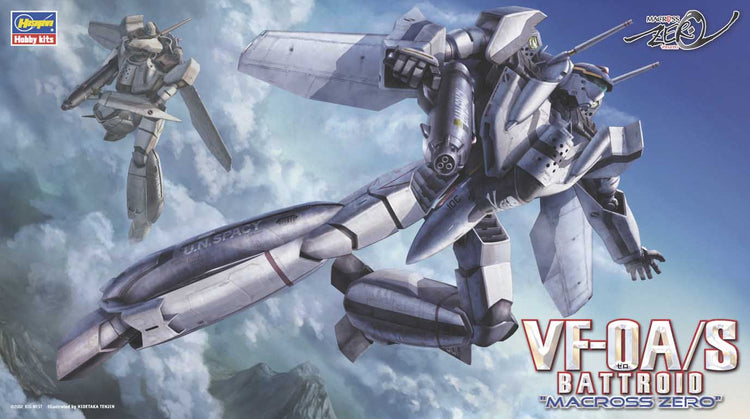 Hasegawa Macross Zero VF-0A/S Battroid 1/72 Scale Model Kit