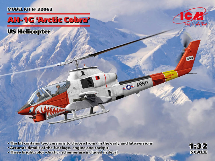 ICM 1/32 AAH-1G 'Arctic Cobra', US Helicopter
