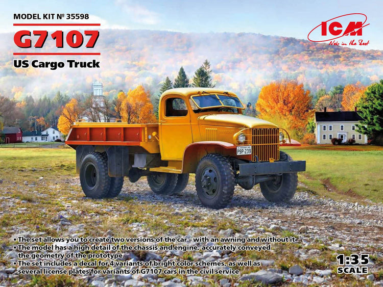 ICM 1/35 G7107, US Cargo Truck