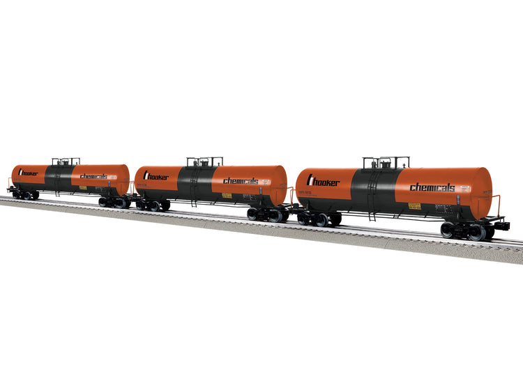Lionel O Hooker 50' Tank Car 3 Pack