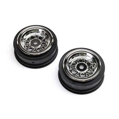 Losi Front Wheel Set, 1.7"/2.2": 22S Sprint