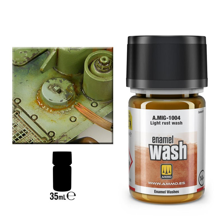 Ammo by MIG Light Rust Wash Enamel