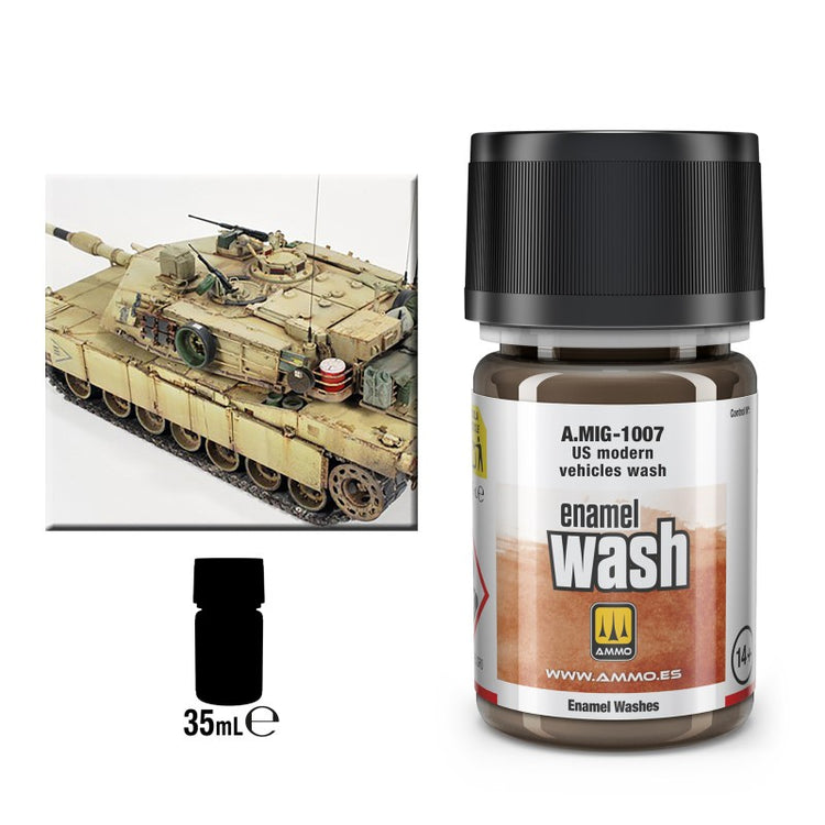 Ammo by MIG US Modern Vehic Wash Enam
