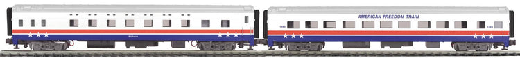 MTH Trains O 70' Smooth Sleeper/Diner Amrcnfree