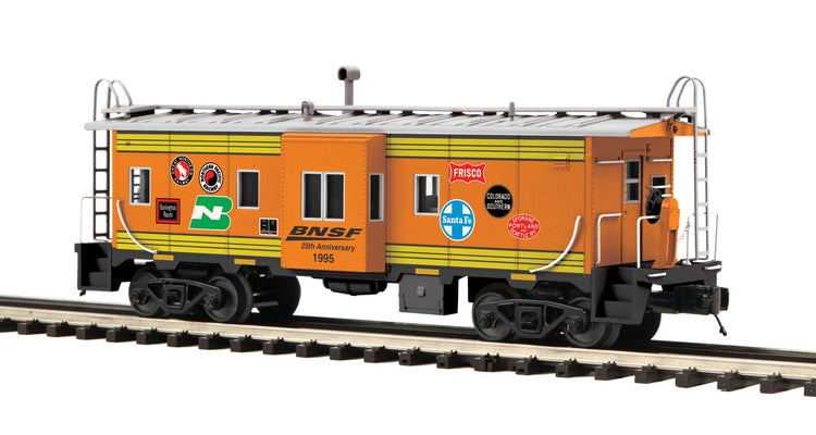 MTH Trains O Bay Window Caboose BNSF-1995