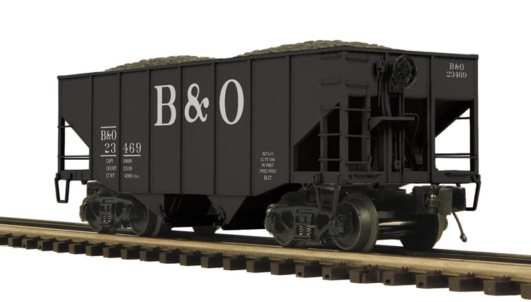MTH Trains O 2-Bay Fish Belly Hopper B-O