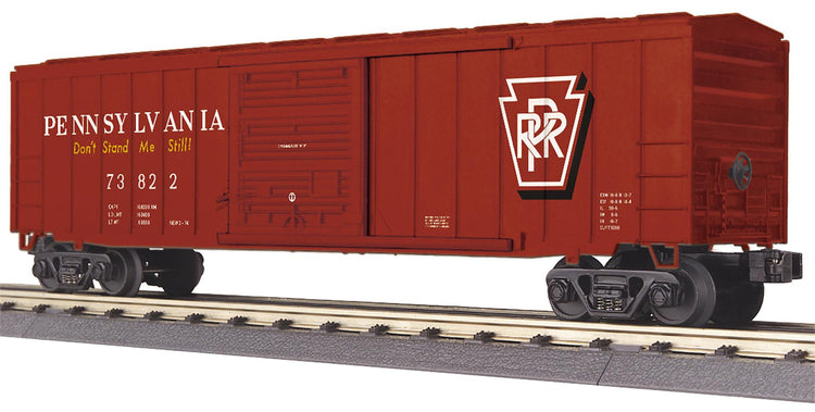 MTH Trains O 50+//0- Modern Boxcar PRR