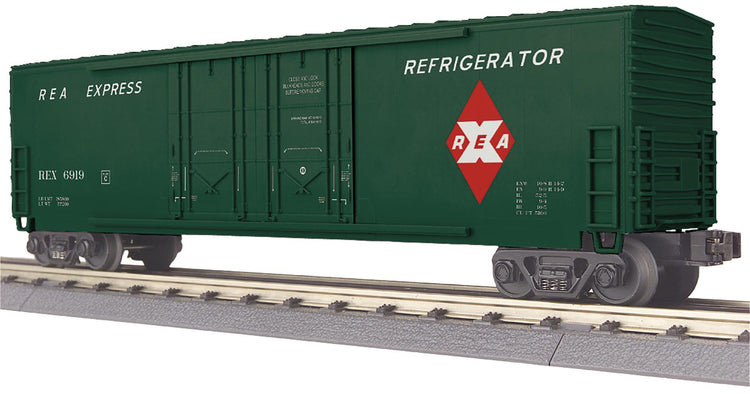 MTH Trains O 50+//0- Double Plug Door Boxcar REA