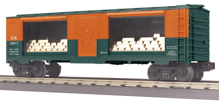 MTH Trains O GN 40' Mint Car w/Gold