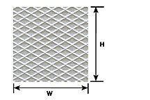 Plastruct PS-159 g Tread Plate Sheet 2pc