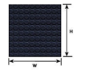 Plastruct G 1/24 Rubbertread PLSTC PATTERNSHEET2PC