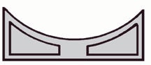 Plastruct (5)(VS-18)SADDLE for TB-1