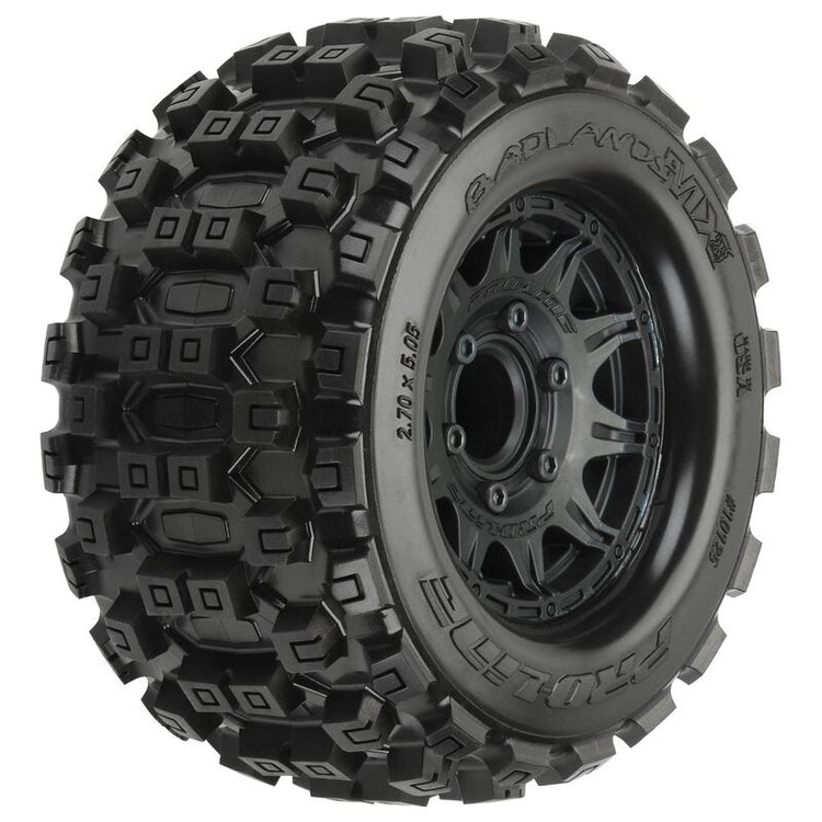 ProLine Badlands Mx28 2.8 Mtd Raid Black 6X30 F/R