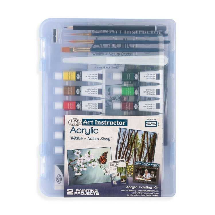 Royal Brush Small Acrylic Clearview