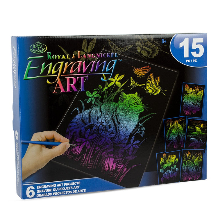 Royal Brush 3T-6 pc Rainbow Ea Box Set