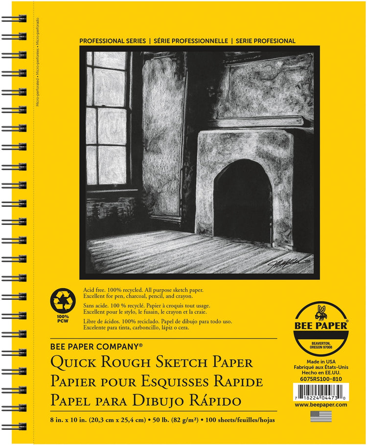 Royal Brush Quick Rough Sketch Paper RBMBEE-6075RS100-810