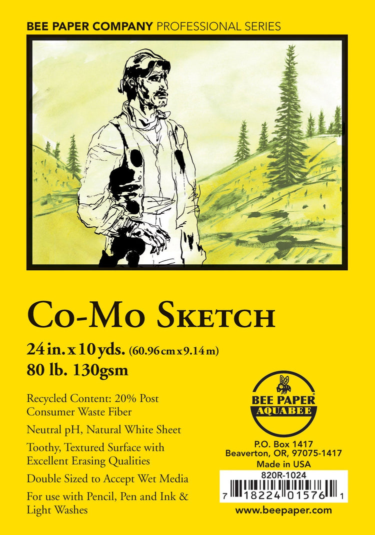 Royal Brush Co-Mo Heavyweight Sketch Paper RBMBEE-820R-1024