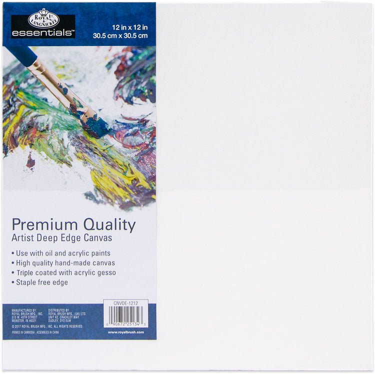 Royal Brush Deep Edge Canvas 12 x 12