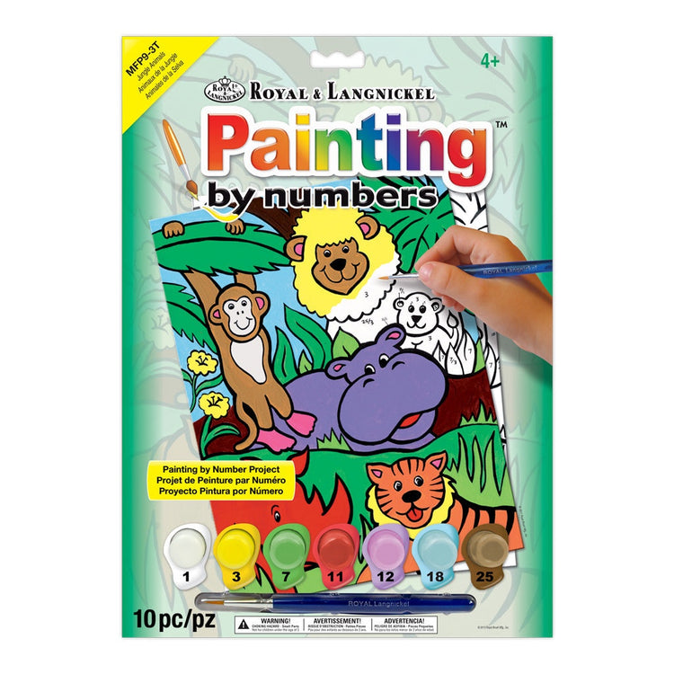 Royal Brush PBN My First Jungle Animals