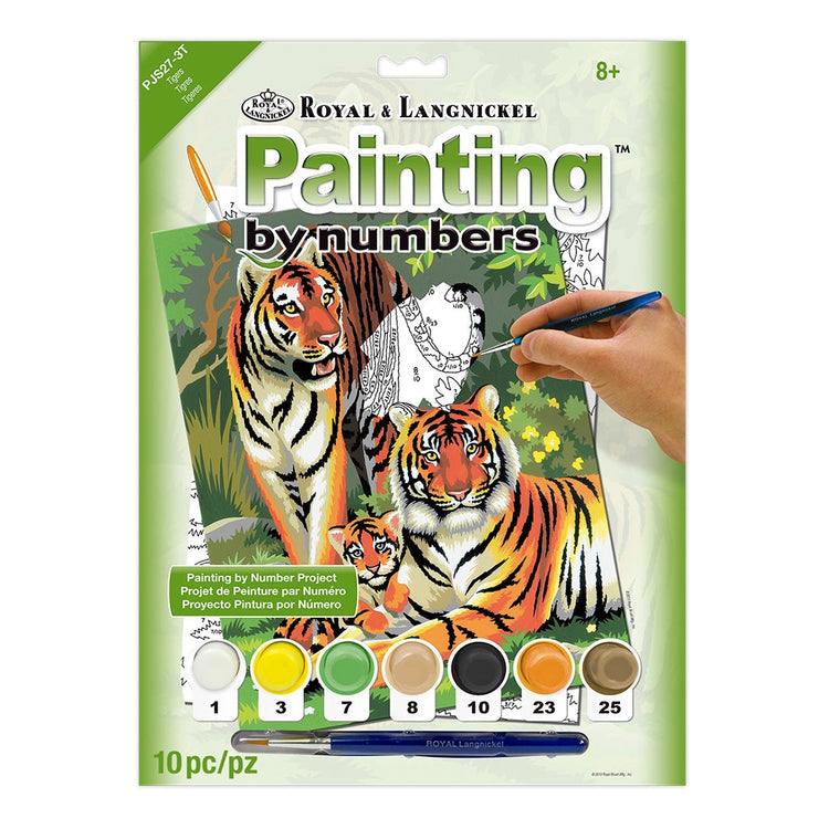 Royal Brush PBN JR SM Tigers