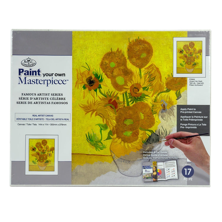 Royal Brush Masterpiece Sunflowers