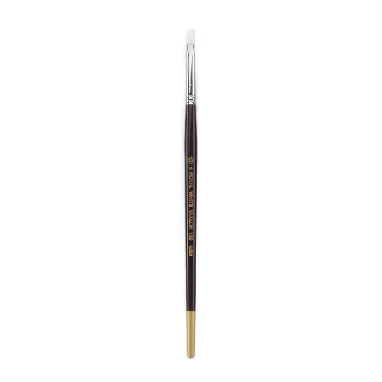 Royal Brush White Taklon Flat Shader RBMR159-2