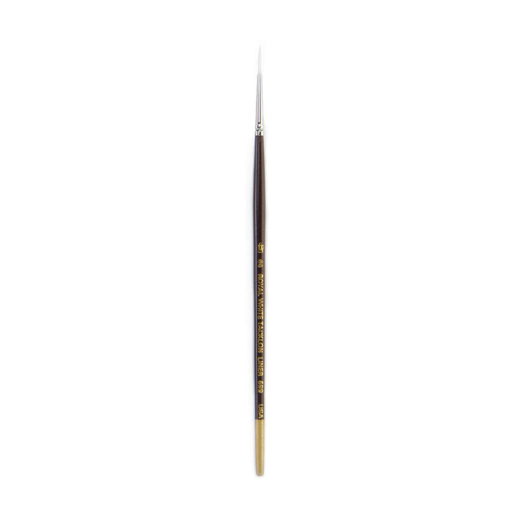 Royal Brush White Taklon Short Liner