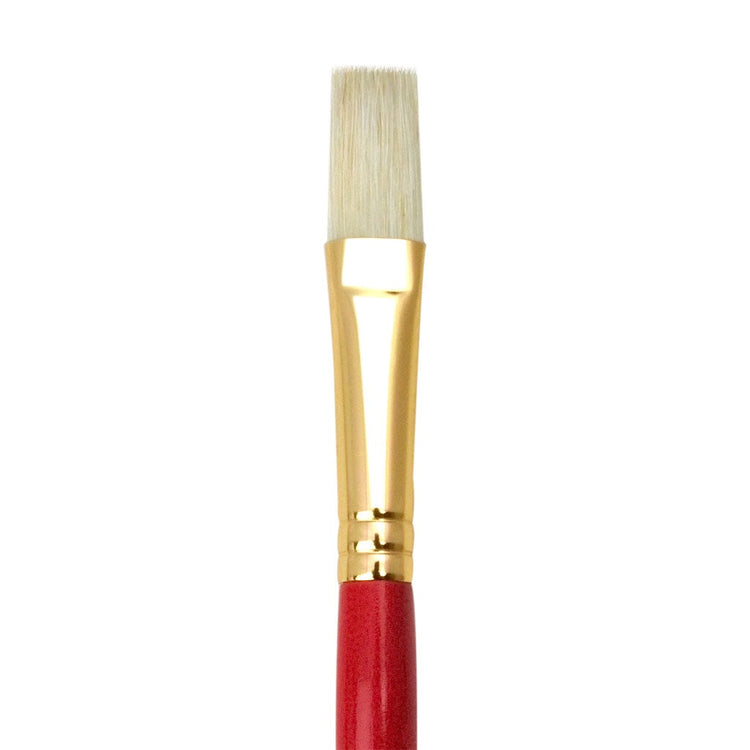 Royal Brush ECB Wht Bristle Flat #3