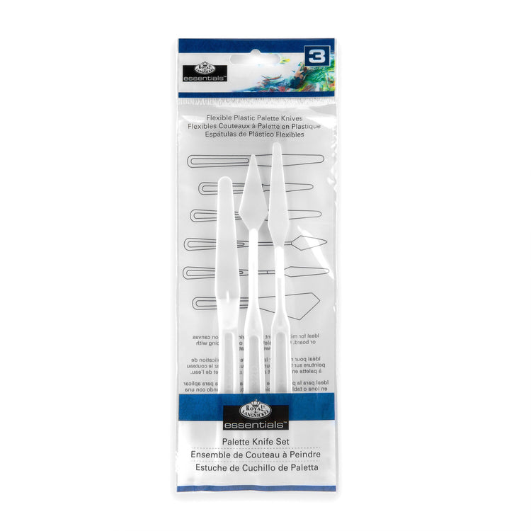 Royal Brush 3 Piece Plastic Painting Knife