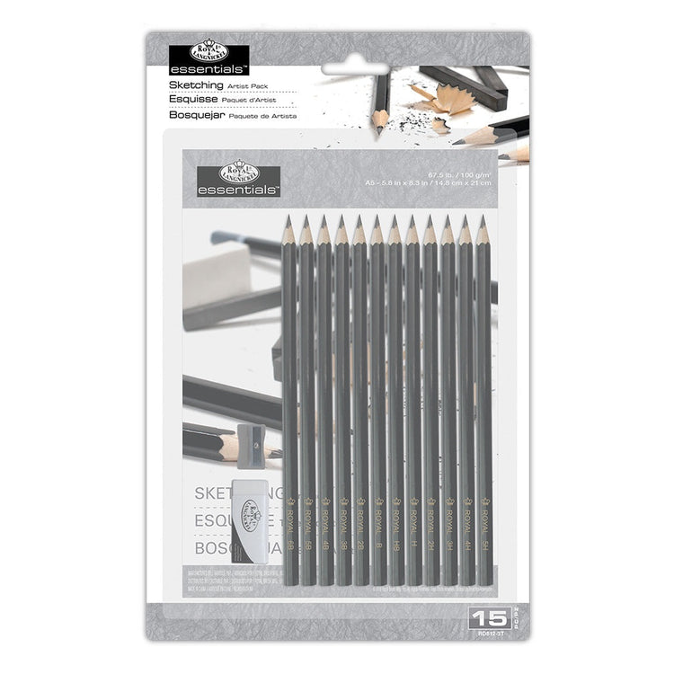 Royal Brush Sketch Pencil A5 Blister Pack