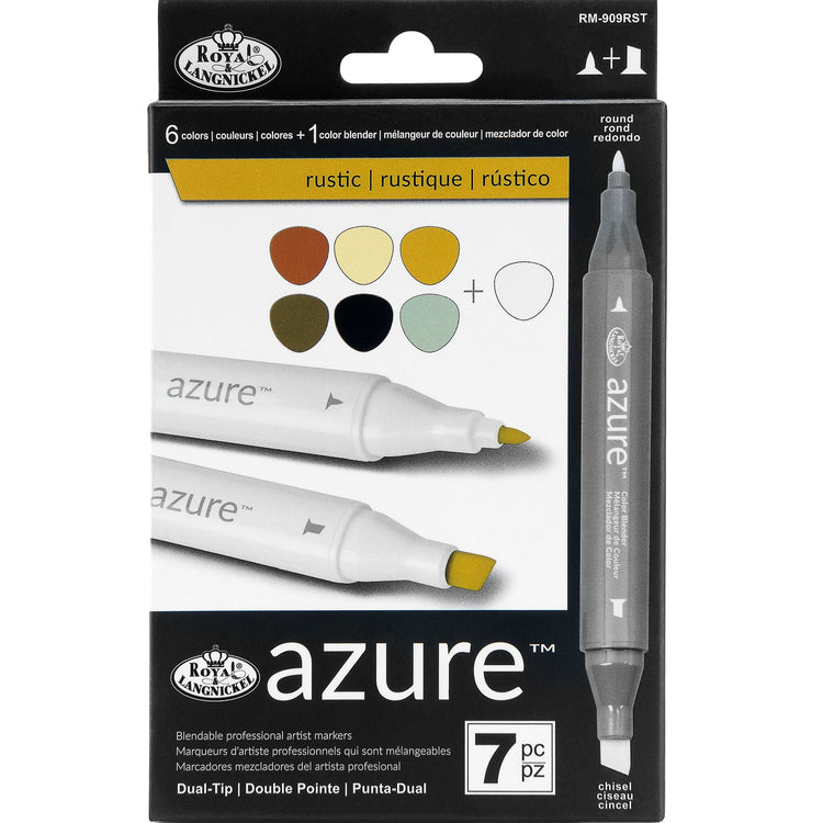 Royal Brush 7pc Rustic Color Marker Set