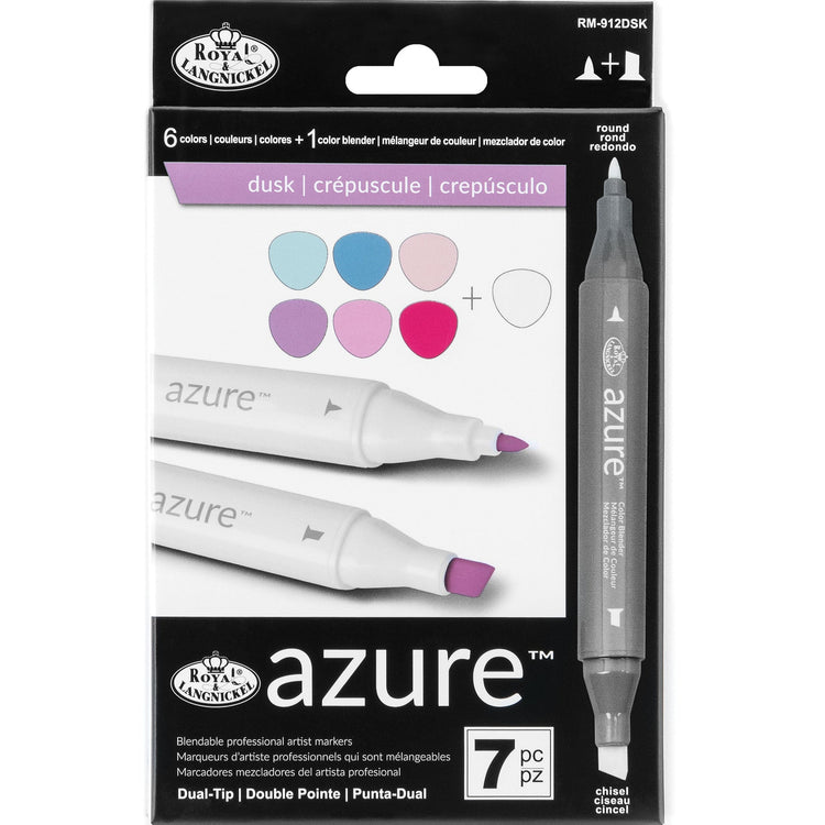 Royal Brush 7pc Dusk Color Marker Set