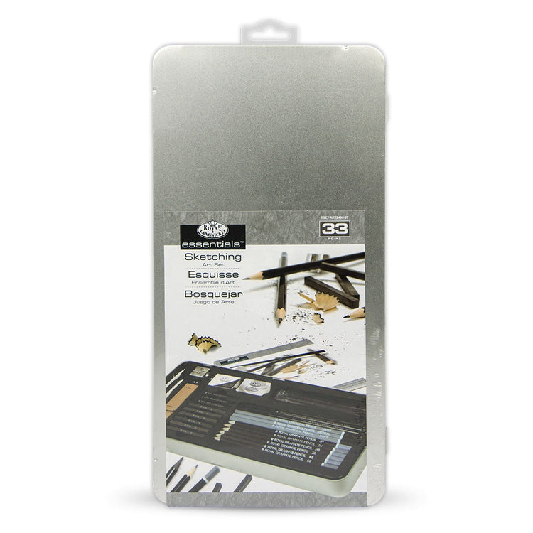 Royal Brush Sketching Large Tin Art Set