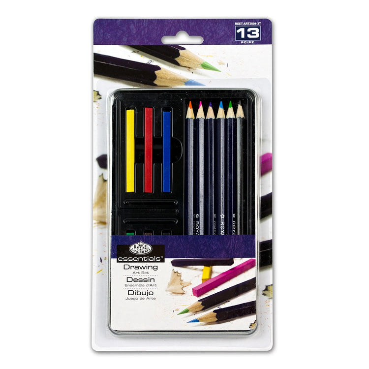 Royal Brush Drawing SM Tin Set