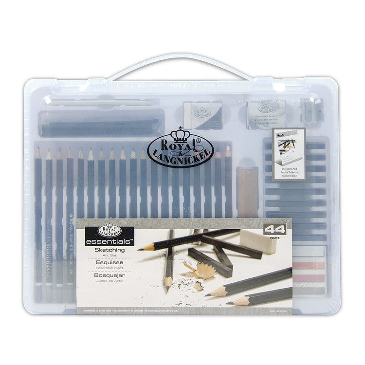Royal Brush Clear Case Sketching Set