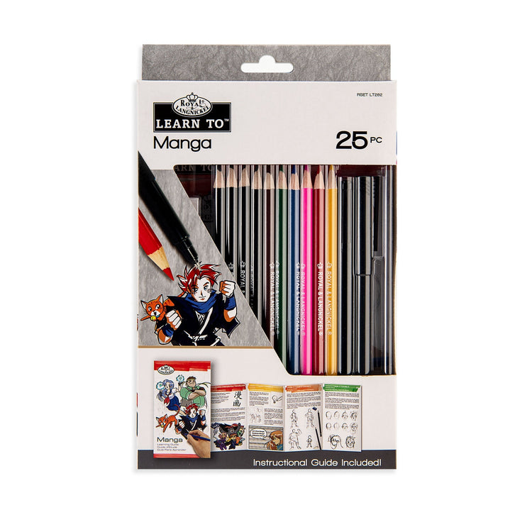 Royal Brush Learn to Manga 25pc Set
