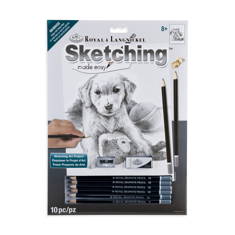 Royal Brush SKTCH Made Easy Puppy with Ted