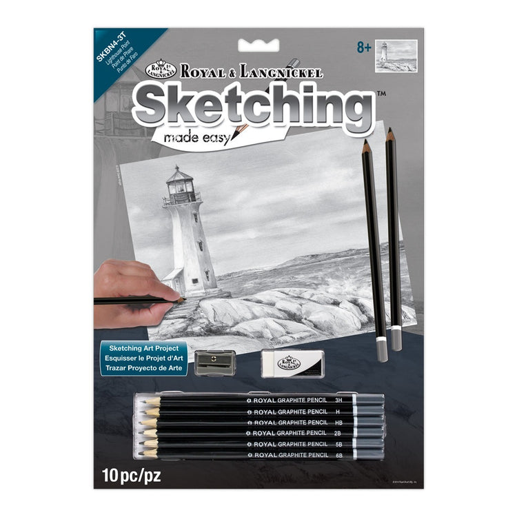 Royal Brush Sketching Made Easy Lighthouse